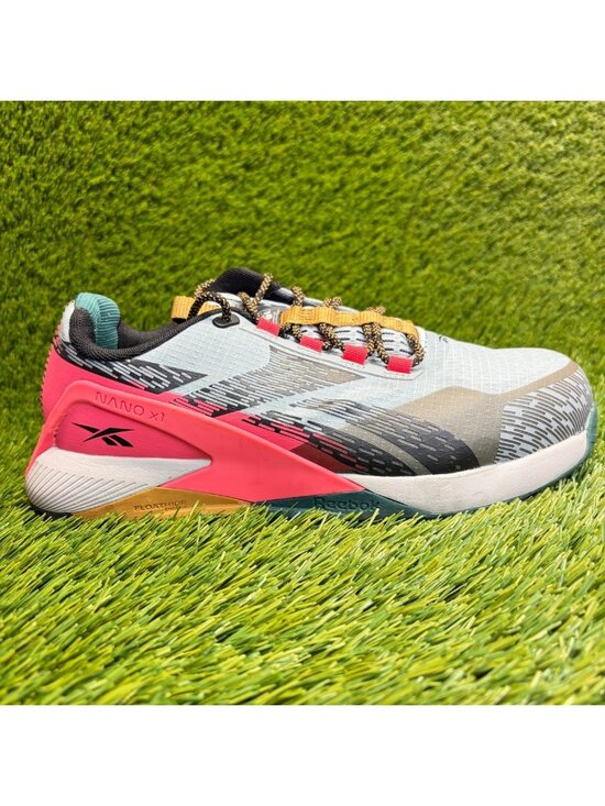 Reebok Shoes - Reebok Nano X1 Adventure Womens Size 9 Blue Composite Toe Safety Work Shoes